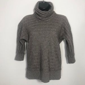 Club Monaco Turtleneck rabbit hair & lamb sweater
